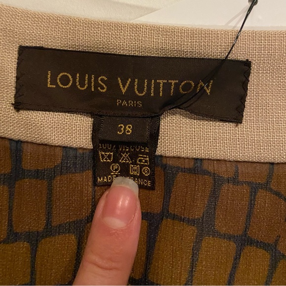 Louis Vuitton Wrap Skirt sz 38 - Picture 4 of 8